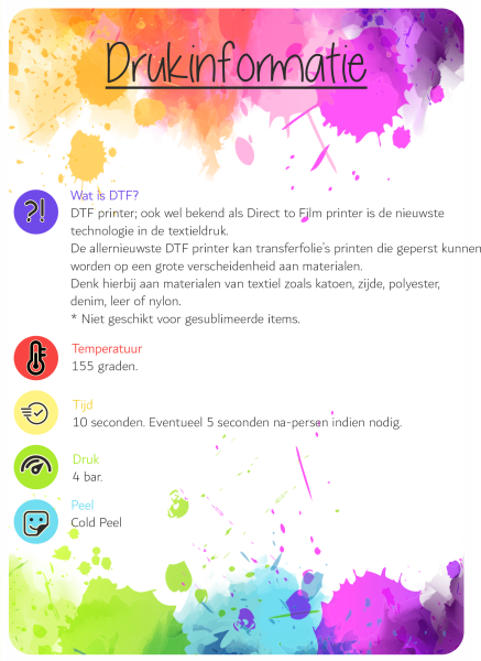 Drukinformatie